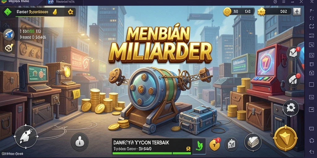 Gameplay menarik dari 3446 yang menggambarkan tantangan Tycoon.