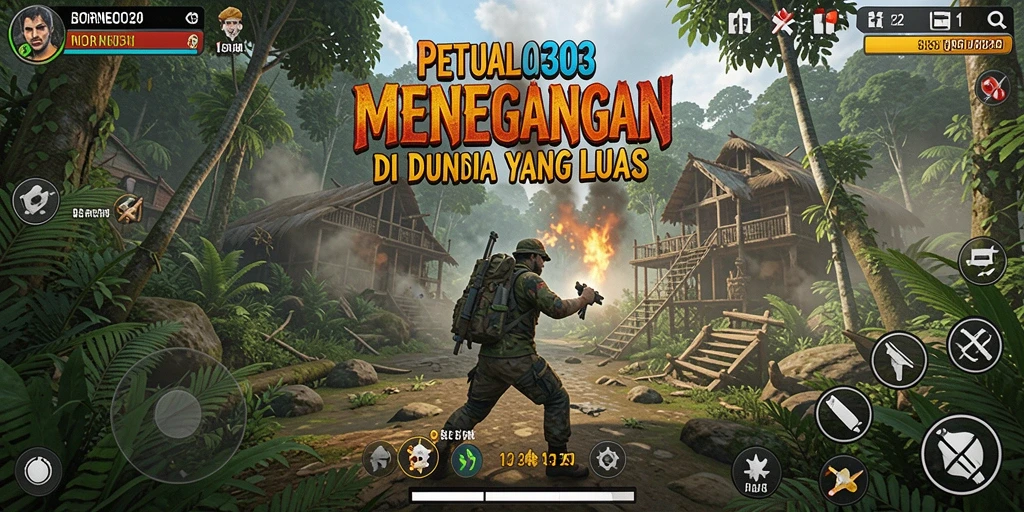 Tampilan gameplay BORNEO303 yang memukau di dunia petualangan.