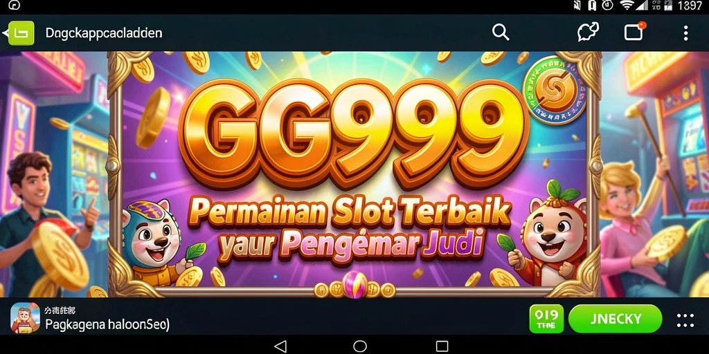 Screenshot gameplay GG999 menunjukkan keseruan bermain Slot yang mendebarkan.