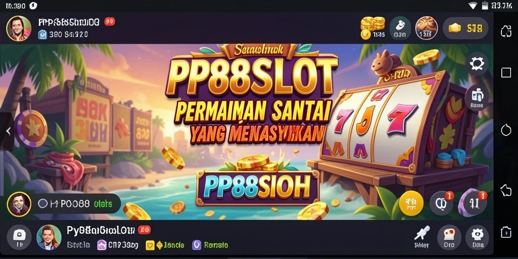 Screenshot utama PP88SLOT menampilkan gameplay yang menarik dan menyenangkan.